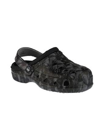 CAPELLI - Boys Injected EVA Clog with Faux Berber Lining BLACK