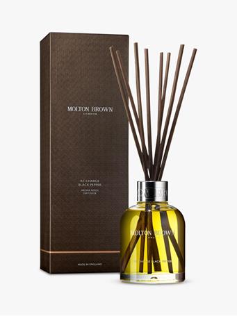 MOLTON BROWN - Re-charge Black Pepper Aroma Reeds Diffuser - 150ml NO COLOUR