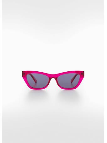 MANGO - Cat-eye Sunglasses BRIGHT PINK