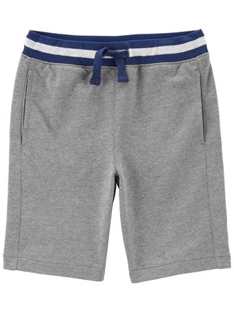 CARTER'S - Kid Pull-On French Terry Shorts GREY