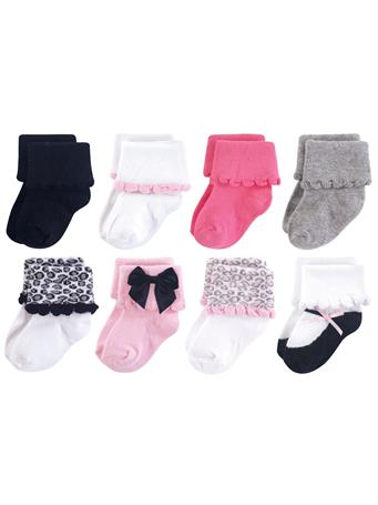 BABYVISION - Luvable Friends Fun Essential Socks PINK