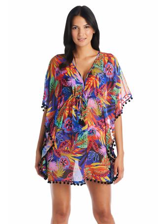 BLEU - Night Safari Caftan Swim Cover up MULTI