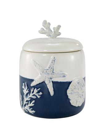 AVANTI LINENS - Batik Coastal Jar NAVY