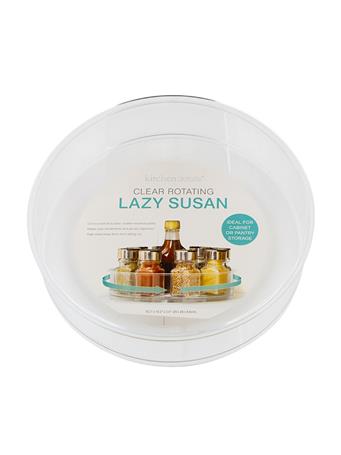 KITCHEN DETAILS -360 Degree Rotating Lazy Susan- Clear CLEAR