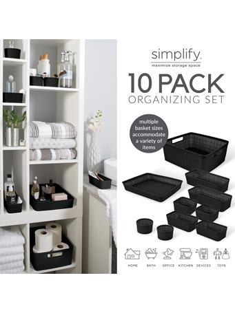 SIMPLIFY -  Plastic Jute Organizers NO COLOR