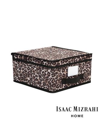 LAURA ASHLEY - Storage Box LEOPARD