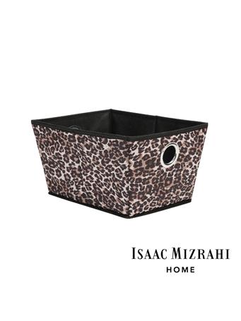 LAURA ASHLEY - Grommet Tote LEOPARD