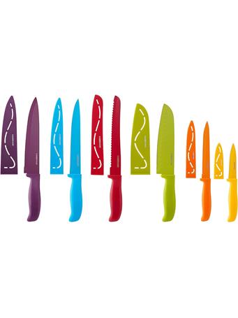 FARBERWARE - Non-Stick Resin Cutlery Knife Set - 12 Pieces MULTI