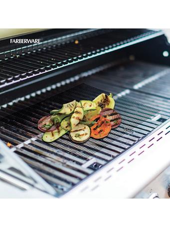 FARBERWARE - BBQ Slotted Grill Liners BLACK