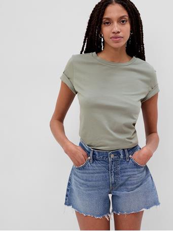 GAP - 100% Organic Cotton Vintage Crewneck T-Shirt SAGE