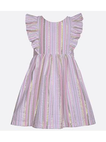 BONNIE JEAN - Sierra Seersucker Dress PINK