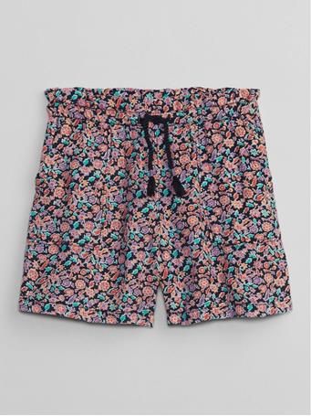 GAP - Kids Utility Pull-On Shorts with Washwell NAVY FLORAL