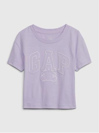 GAP - Toddler Interactive Gap Logo T-Shirt PURPLE LOTUS