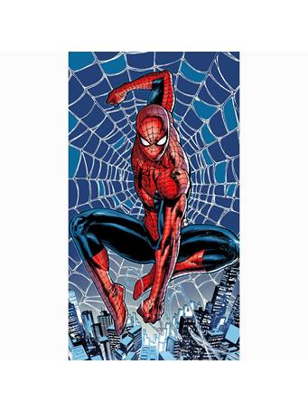 DISNEY - "Comic Web" Spiderman Beach Towel BLUE