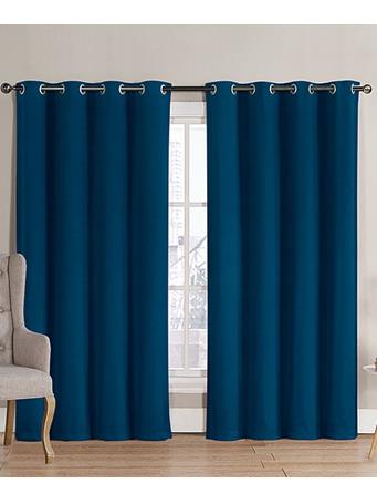 VCNY - Teal Neil Blackout Curtain Panel TEAL BLUE