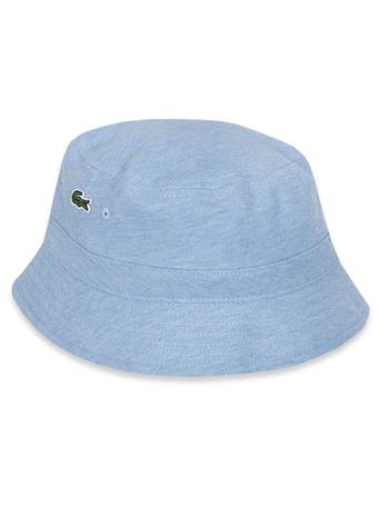 LACOSTE -  Unisex Organic Cotton Bucket Hat  199 LG BLUE