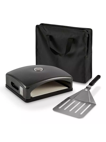 PIZZAZZ - 3 Piece Pizza Oven Set for BBQ BLACK