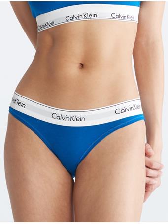 CALVIN KLEIN - Modern Cotton Bikini AMP BLUE