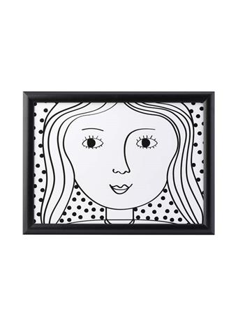 DMD - Looking Good Lap Tray - Her BLK/WHT