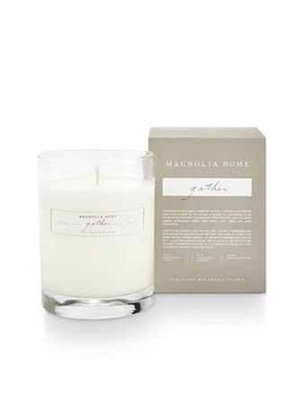 MAGNOLIA HOME -  Boxed Glass Candle No Color