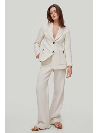 PEDRO DEL HIERRO - High-Waisted Suit Pants BEIGE