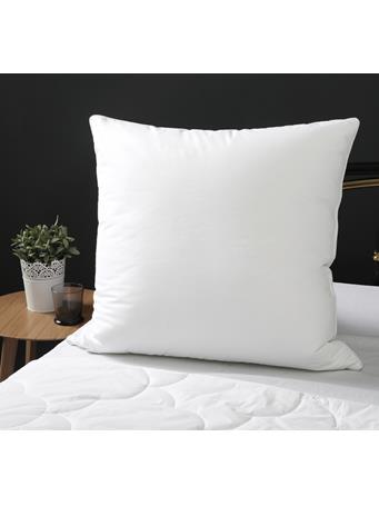 VELVET TOUCH - Euro Square Pillow WHITE