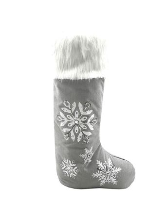 THE STANDING STOCKING - Snowstorm GREY