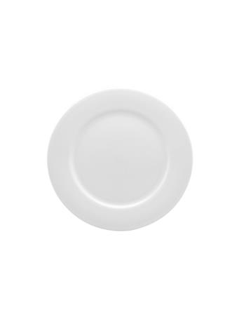 RED VANILLA - Rimmed Dinner Plate 10.5 NOVELTY
