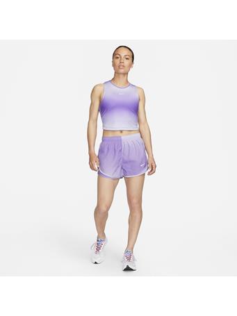NIKE - Women's Cropped Running Tank Top SPACE PURPLE/(REFLECTIVE SILV)