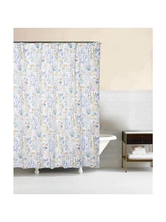 C&F HOME - Coralie Shower Curtain WHITE