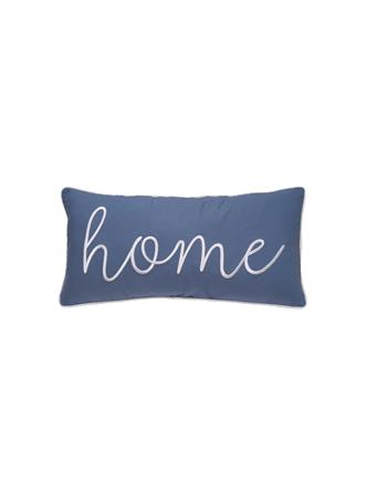 C&F HOME - Home Cursive Pillow BLUE