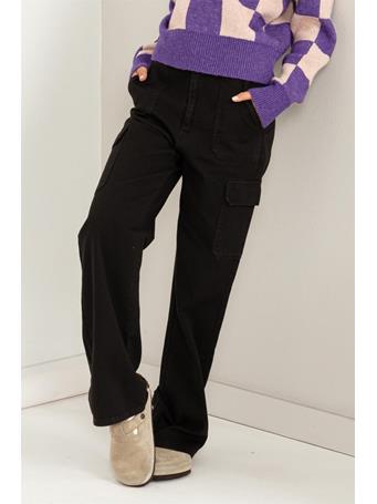 HYFVE - Fun Times High Waist Cargo Pants BLACK