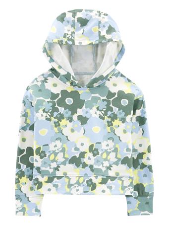 CARTER'S - Kid Floral Active Pullover Hoodie MULTI