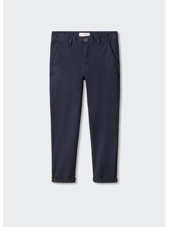 MANGO - Cotton Chinos NAVY