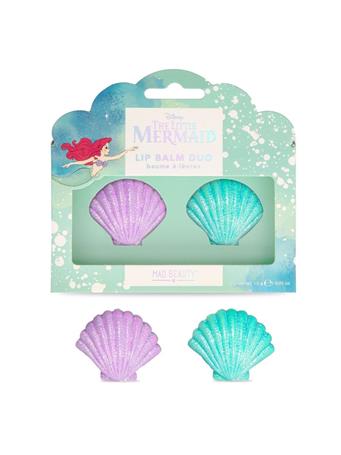 MAD BEAUTY - Little Mermaid Shell Lip Balm Duo NO COLOR
