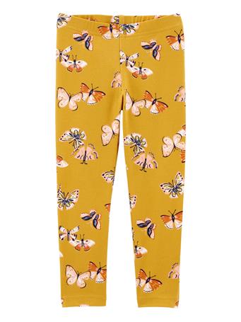 CARTER'S - Baby Butterfly Leggings YELLOW