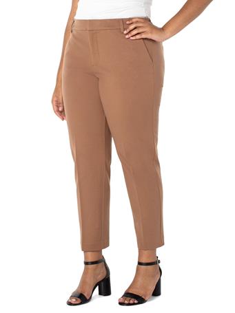 LIVERPOOL JEANS - Kelsey Trouser Super Stretch Ponte MAPLE