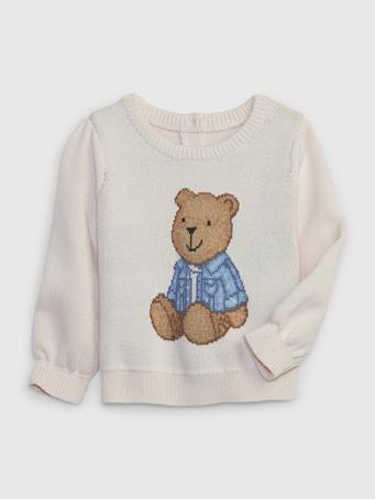 GAP - Baby Brannan Bear Sweater BARELY PINK 612