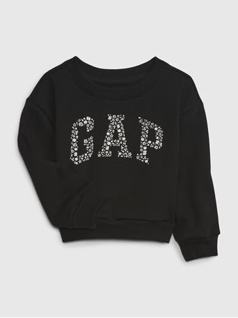 GAP - Toddler Gap Arch Logo Sweatshirt BLACK 1