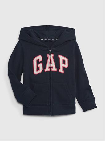 GAP - Toddler Girl Gap Logo Full Zip Hoodie BLUE GALAXY