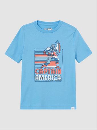 GAP - Marvel Graphic T-Shirt UNION BLUE