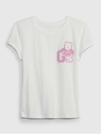 GAP - Kids Brannan Bear T-Shirt NEW OFF WHITE
