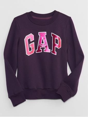 GAP - Kids Gap Logo Sweatshirt POMEGRANATE JUICE