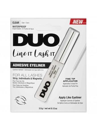 DUO - Line It Lash It 2-in-1 Eyeliner & False Eyelash Adhesive  NO COLOUR