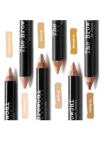 BROWGAL HIGHLHT PENCIL 3 BRNZ/TOFFEE No Color