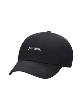 NIKE - Club Unstructured JDI Cap BLACK/(WHITE)
