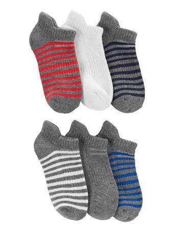 CARTER'S - Toddler 6-Pack Ankle Socks ASST
