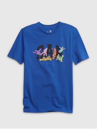 GAP - Gap x Frank Ape Kids Graphic T-Shirt ADMIRAL BLUE