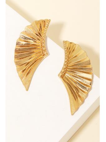 ANARCHY STREET - Metallic Wings Earrings GOLD