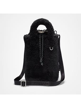 CONVERSE - Mini Sherpa Bucket Bag BLACK